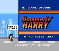 Hammerin Harry, capture d'écran